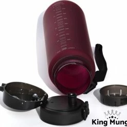 King Mungo Drinkfles - Sport Bidon Drinkbus - 1 Liter - Paars/Rood 31 King Mungo Drinkfles - Sport Bidon Drinkbus - 1 Liter - Paars/Rood -CeLaVi winkel 550x489 1