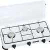 Firefriend Campart KO-6383 Campingkooktoestel - 3-pits Gaskooktoestel - 3 RVS Branders - Wit -CeLaVi winkel 550x491 3