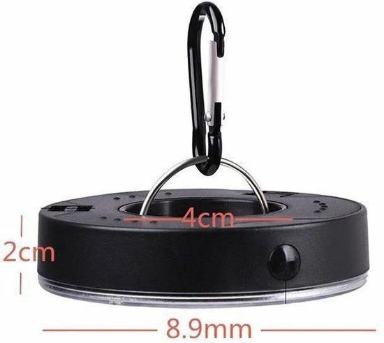 Borg's Choice Camping LED Licht • Wit • Tentlamp • Fel • Kamperen • Tent Verlichting • Haak • Sterk Licht • Camping 8 Borg's Choice Camping LED Licht • Wit • Tentlamp • Fel • Kamperen • Tent Verlichting • Haak • Sterk Licht • Camping - Afbeelding 6