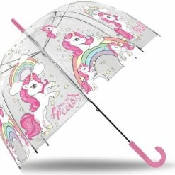 Merkloos Kinderparaplu Unicorn - Transparant 7 Merkloos Kinderparaplu Unicorn - Transparant -CeLaVi winkel 550x496