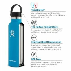 Hydro Flask Standard Mouth Flex Cap Drinkfles (532 Ml) - Olive -CeLaVi winkel 550x501 8