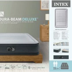 Intex Comfort-Plush Full Luchtbed - 2-persoons - 191 X 137 X 33 Cm -CeLaVi winkel 550x502 1