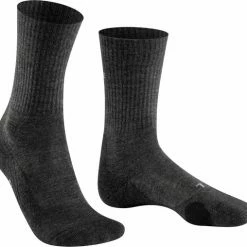 FALKE TK2 Explore Wool Wandelsokken Dikke Versterkte Thermische Sokken Zonder Patroon Met Medium Padding Lang En Warm Voor Wandelen Winter Merinowol Grijs Heren Sportsokken - Maat 44-45 -CeLaVi winkel 550x508 2