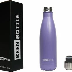 Keen Bottle. Keen Bottle Drinkfles 500ml - Herbruikbaar En Antilek - Pastel Paars - RVS - Waterfles -CeLaVi winkel 550x511 4