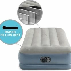 Intex Pillow Rest Mid-rise Twin Luchtbed - 1-persoons - 191x99x30 Cm -CeLaVi winkel 550x514