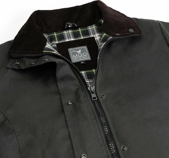 MGO Leisure Wear Kate Wax Parka Outdoorjas Dames - Maat L 7 MGO Leisure Wear Kate Wax Parka Outdoorjas Dames - Maat L - Afbeelding 5