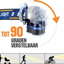 Zynos Militaire Hoofdlamp 13000 Lumen 2.0 - 8 LED Koplampen - 500 Meter Bereik -CeLaVi winkel 550x516