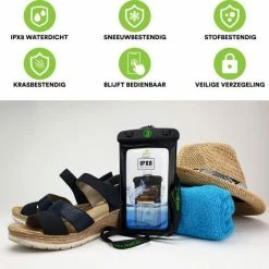 Jaunti | Waterdichte Telefoonhoesjes | Waterdicht Telefoonhoesje | Onderwater Hoesje Telefoon | Waterbestendig Telefoonzakje| Universeel Hoes Zwart | Iphone Pro Max & Samsung Ultra -CeLaVi winkel 550x521 7