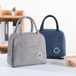 Marishop Koeltas - Lunchtas - Volwassenen En Kinderen - Compact & Handig: Zomer - Picknick -School - Lunch - Werk - Klassiek Grijs -CeLaVi winkel 550x524 5