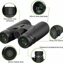 Novocular 12x42 Verrekijker Vogelsspotten - Volwassene - Compact - Telefoonklem - Verrekijker Voor Vogelaars -CeLaVi winkel 550x525 2