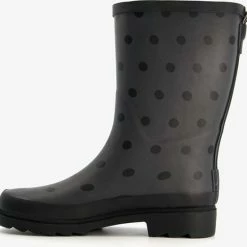 Mountain Peak Dames Regenlaarzen Met Stippen - Zwart - Maat 39 -CeLaVi winkel 550x525 3