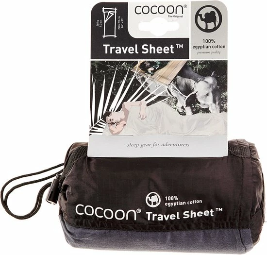 Cocoon TravelSheets 100% Egyptisch Katoen - Tuareg 5 Cocoon TravelSheets 100% Egyptisch Katoen - Tuareg - Afbeelding 3