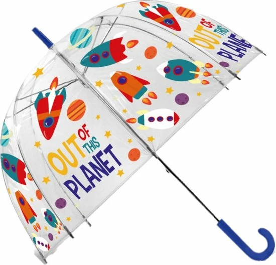 Kids Licensing Kinderparaplu Out Of The Planet 80 Cm Transparant 3 Kids Licensing Kinderparaplu Out Of The Planet 80 Cm Transparant