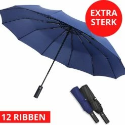 Famson Stormparaplu Opvouwbaar - Paraplu - Automatische Stormparaplu - Windproof - 10 Ribben 16 Famson Stormparaplu Opvouwbaar - Paraplu - Automatische Stormparaplu - Windproof - 10 Ribben -CeLaVi winkel 550x529 6