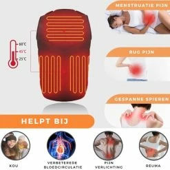 Easy-Home® Verwarmde Bodywarmer - Hot Bodywarmer - Heated Vest - Elektrische Kleding - Verstelbare Warmte -Thermo Vest - Maat L -CeLaVi winkel 550x530 6