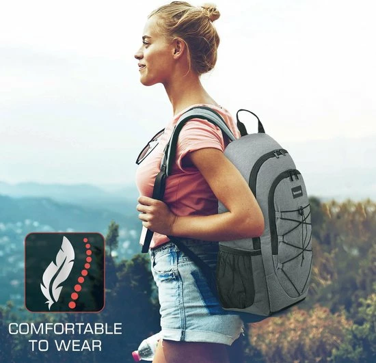 Bomoe Koeltas Rugzak IceBreezer KR45 Koelrugzak Grijs 45x19x33 Cm - 25 Liter 6 Bomoe Koeltas Rugzak IceBreezer KR45 Koelrugzak Grijs 45x19x33 Cm - 25 Liter - Afbeelding 4