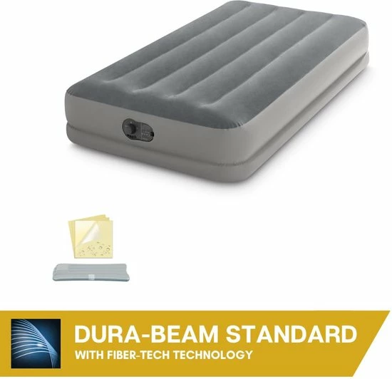 Intex Twin Prestige Mid-Rise Luchtbed - 1 Persoons 3 Intex Twin Prestige Mid-Rise Luchtbed - 1 Persoons