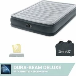 Intex Comfort-Plush Full Luchtbed - 2-persoons - 191 X 137 X 33 Cm -CeLaVi winkel 550x533 1