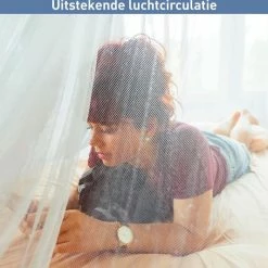 Universal Backpackers Klamboe Voor Op Reis En Thuis Geschikt Voor 1 En 2 Personen – Lichtgewicht 2 Persoons Muskietennet Met Gratis Reistas En Ophang Set - Muggennet Tweepersoons -CeLaVi winkel 550x533 4