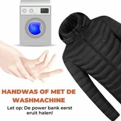 Basila® Verwarmende Jas Met Powerbank - 8 Zones - Thermo Kleding - Heating Jacket - Elektrische Kleding - Thermo Jas - Verwarmde Kleding -CeLaVi winkel 550x533 5