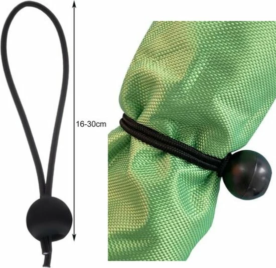 Malatec Elastische Tentspanner Met Bal 16 Tot 30 Cm- Spanelastiek - Tent - Spanner Met Plastic Bal 5 Malatec Elastische Tentspanner Met Bal 16 Tot 30 Cm- Spanelastiek - Tent - Spanner Met Plastic Bal - Afbeelding 3