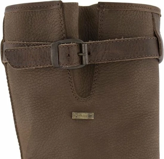 Travelin' Finland Heren - Wolgevoerde Leren Outdoorlaars - Waterdicht Laarzen - Donkerbruin Leer - Maat 43 10 Travelin' Finland Heren - Wolgevoerde Leren Outdoorlaars - Waterdicht Laarzen - Donkerbruin Leer - Maat 43 - Afbeelding 8