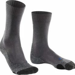 FALKE TK2 Explore Cool Wandelsokken Mid-rise Zacht Thermisch Anti-blaar Antizweet Zonder Motief Met Elastische Boord Verkoelend Duurzaam Ademend Sneldrogend Grijs Heren Sportsokken - Maat 44-45 -CeLaVi winkel 550x536 15