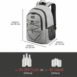 Bomoe Koeltas Rugzak IceBreezer KR45 Koelrugzak Grijs 45x19x33 Cm - 25 Liter 17 Bomoe Koeltas Rugzak IceBreezer KR45 Koelrugzak Grijs 45x19x33 Cm - 25 Liter -CeLaVi winkel 550x536 21