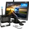 Strex Achteruitrijcamera Set Draadloos - 7" Scherm - 18LED Nachtzicht 15m - IP67 Waterdicht - Achteruitrij Camera - Geschikt Voor Auto/ Camper / Caravan / Vrachtwagen / Landbouw / Boot / Tractor -CeLaVi winkel 550x537 5