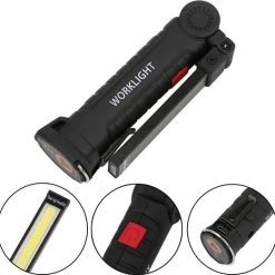 Immers Ledlights Oplaadbare 4in1 Mini-werklamp COB 5w - 2000lumen -CeLaVi winkel 550x538 9