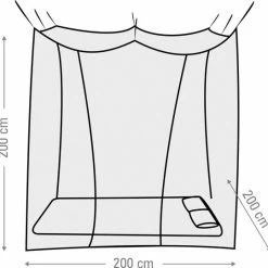 Abbey Camp Klamboe - 2 Persoons - Boxmodel - Wit -CeLaVi winkel 550x540 6