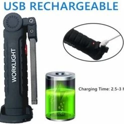 TLVX LED Werklamp Oplaadbaar Groot - Accu LED Lamp - LED Zaklamp - Magneet LED Lamp - Looplamp LED - Worklight - Garage Lamp - Dimbaar - Haak - Magnetisch - Magneet Voet - Zwenkarm - 2000 Lumen -CeLaVi winkel 550x540 8