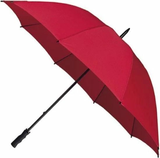 Falcone Extra Strong Paraplu - Ø 130 Cm - Rood 4 Falcone Extra Strong Paraplu - Ø 130 Cm - Rood - Afbeelding 2