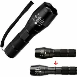 LifeXL Militaire LED Zaklamp - 1000 Lumen - Zaklamp - Waterproof - 1 Stuk - Militair Zaklamp -CeLaVi winkel 550x542