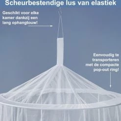 Universal Backpackers Klamboe Voor Op Reis En Thuis Geschikt Voor 1 En 2 Personen – Lichtgewicht 2 Persoons Muskietennet Met Gratis Reistas En Ophang Set - Muggennet Tweepersoons -CeLaVi winkel 550x543 5