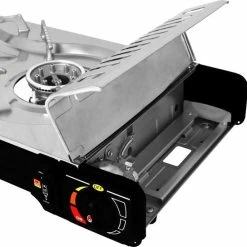 SMH LINE® - Dubbele Campingland -Portable GAS Stove - 2-Pits - RVS - Camping Kooktoestel - Kookbrander - -Gasbranders- Kookstel- Draagbaar Gasfornuis- INCLUSIEF 16x Gasflessen -CeLaVi winkel 550x544 15