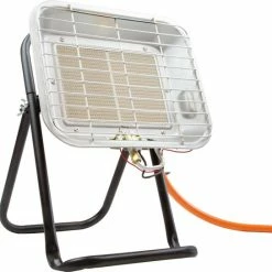 Broilfire Ruimte Straler 4,5 KW Met ODS-beveiliging, Waakvlam, Gas Aansluitset Op Statief