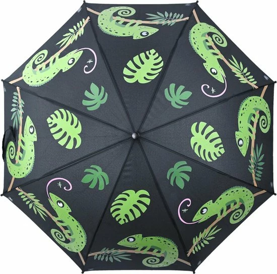Esschert Design Magische Kameleonparaplu Die Van Kleur Veranderd Bij Regen | Kinderparaplu | Paraplu Met Print | Paraplu Met Opdruk | Dierenparaplu 5 Esschert Design Magische Kameleonparaplu Die Van Kleur Veranderd Bij Regen | Kinderparaplu | Paraplu Met Print | Paraplu Met Opdruk | Dierenparaplu - Afbeelding 3