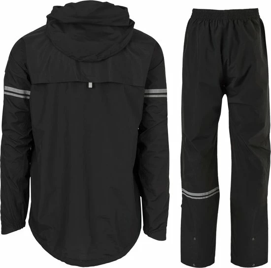 AGU Original Regenpak Essential - Zwart - L - Dames & Heren - Waterdicht & Ademend 16 AGU Original Regenpak Essential - Zwart - L - Dames & Heren - Waterdicht & Ademend - Afbeelding 14