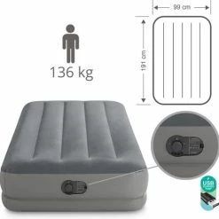 Intex Twin Prestige Mid-Rise Luchtbed - 1 Persoons 15 Intex Twin Prestige Mid-Rise Luchtbed - 1 Persoons -CeLaVi winkel 550x545 17