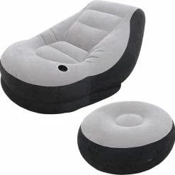 Intex Lounge Stoel - Ultra Lounge - Opblaasbaar - Grijs/zwart -CeLaVi winkel 550x546 10