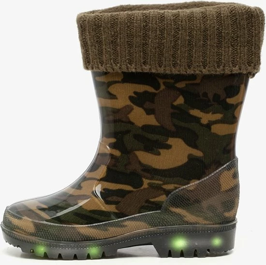 Mountain Peak Kinder Regenlaarzen Met Lichtjes - Groen - Maat 23 5 Mountain Peak Kinder Regenlaarzen Met Lichtjes - Groen - Maat 23 - Afbeelding 3