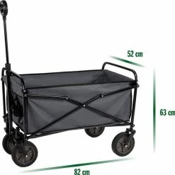 Camp Active - Bolderkar Opvouwbaar - Gemakkelijk Opvouwbaar - Compacte Opslag - Zwart 16 Camp Active - Bolderkar Opvouwbaar - Gemakkelijk Opvouwbaar - Compacte Opslag - Zwart -CeLaVi winkel 550x548 17