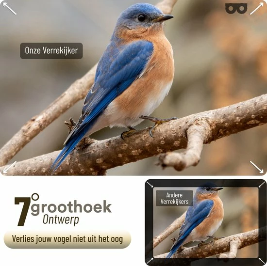 Zoomble® Verrekijker Inclusief Nekkoord En Draagtasje - E-book Vogelspotten - 10x22 - Compact – HD Lens - Waterdicht - Geschikt Voor Vogelaars, Jagen, Theater - Volwassene & Kinderen - Verkijker - Black Friday 2022 - Sinterklaas 10 Zoomble® Verrekijker Inclusief Nekkoord En Draagtasje - E-book Vogelspotten - 10x22 - Compact – HD Lens - Waterdicht - Geschikt Voor Vogelaars, Jagen, Theater - Volwassene & Kinderen - Verkijker - Black Friday 2022 - Sinterklaas - Afbeelding 8