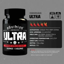 Obsidian Ammonia Ultra Premium Smelling Salt - Reukzout -CeLaVi winkel 550x550 103