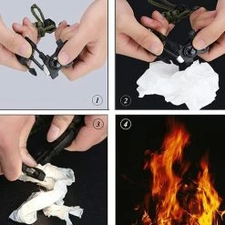 Superdealer 14 In 1 Paracord Survival Armband I 14 Functies I Multitool I Extra Sterk I Donker Groen -CeLaVi winkel 550x550 123