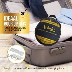 Xclusive-lifestyle® Luxe Klamboe XL - Geschikt Voor 1 En 2 Persoons Bed - Thuis En Op Reis - Ophangset Met Koord En Zelfklevende Haakjes - In- & Outdoor - Lichtgewicht - Reisetui -CeLaVi winkel 550x550 135