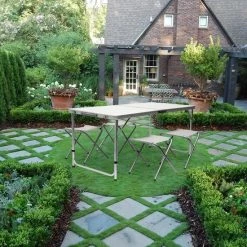 MaxxGarden Opvouwbare Picknicktafel - Biertafel Met Banken - Vouwtafel - Campingtafel Set - Wit - 120 X 70cm -CeLaVi winkel 550x550 169