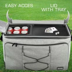 Bomoe Opvouwbare Koeltas IceBreezer KT53 - Koelbox Voor Onderweg - 53x37x32 Cm - 52 Liter - Picknicktas Perfect Voor Barbecues Of Festivals -CeLaVi winkel 550x550 2