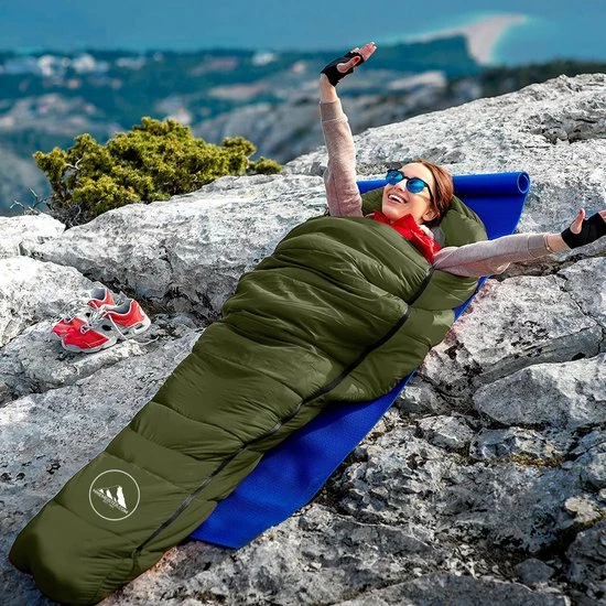 Meisterhome HikeMeister® Outdoor Survival Fishing Mummy Slaapzak 230 X 80 Cm -8°C 4 Meisterhome HikeMeister® Outdoor Survival Fishing Mummy Slaapzak 230 X 80 Cm -8°C - Afbeelding 2